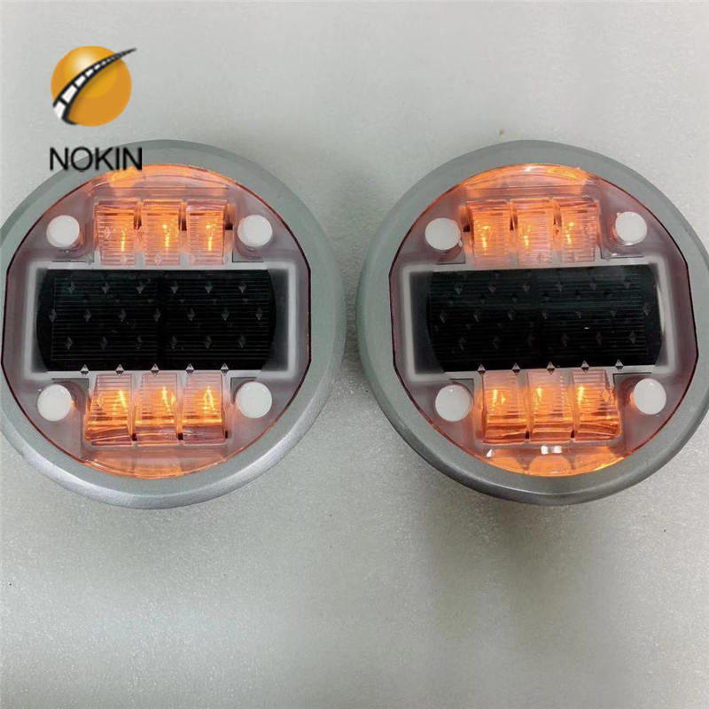 Synchronous Flashing Solar Road Markers Driveway Warning Stud-Nokin Solar Road Markers